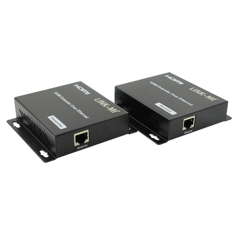 120M HDMI Extender AV عبر IP 1080P مع نقطة دعم IR إلى العديد إلى العديد من التسلسلات