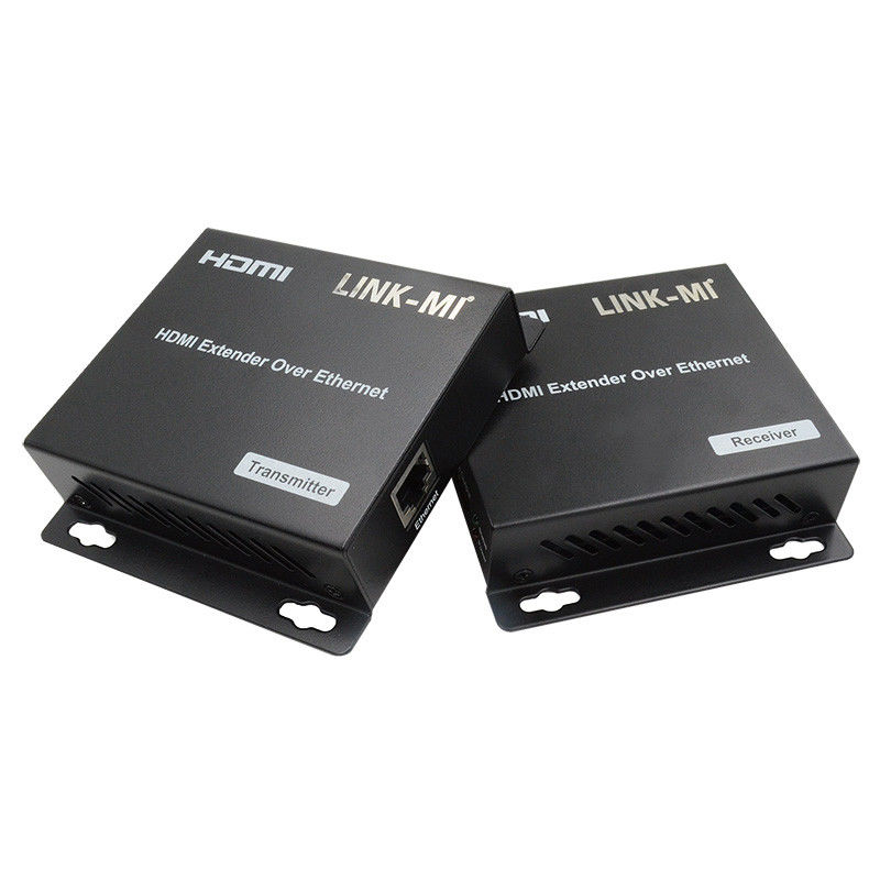 120M HDMI Extender AV عبر IP 1080P مع نقطة دعم IR إلى العديد إلى العديد من التسلسلات