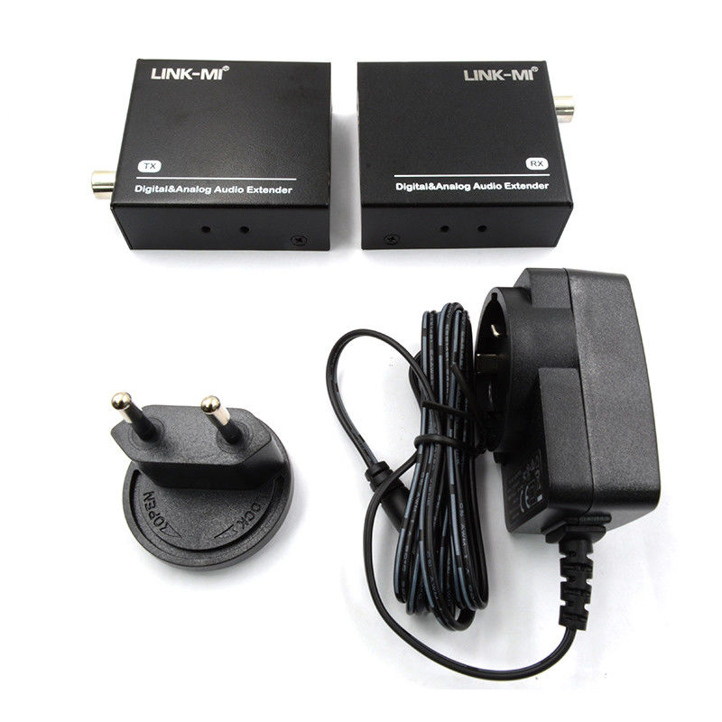 500m HDMI Audio Extractor Digital Analog Audio Extender عبر Cat5e عبر كابل Cat5e/6