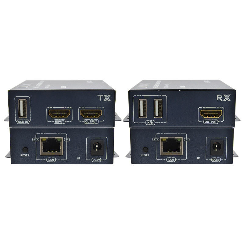200M 1080p HDMI KVM Extenderhdmi Hdmi عبر TCP/IP مع نقطة خروج حلقة إلى نقطة متعددة
