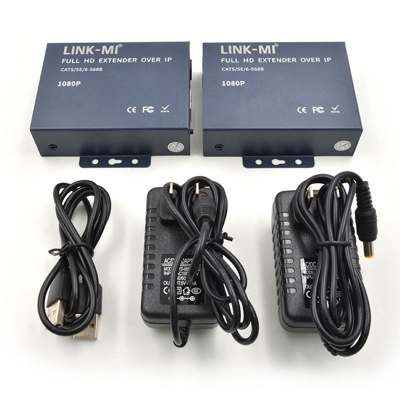 200M 1080p HDMI KVM Extenderhdmi Hdmi عبر TCP/IP مع نقطة خروج حلقة إلى نقطة متعددة