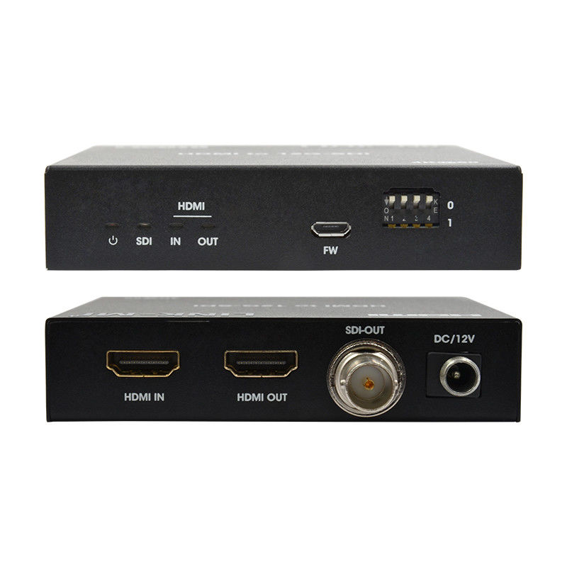 4K HDMI إلى محول SDI مع دعم Loop Out 12G 4K @ 60Hz EDID Max 120m