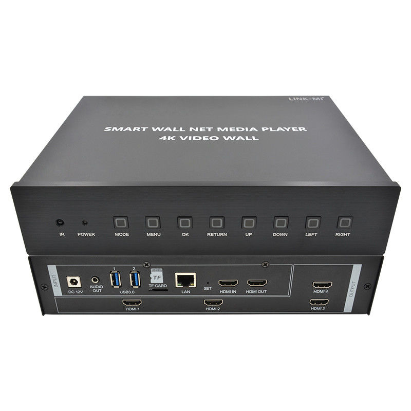 حاسوب حائط فيديو HDMI 2X2 4K لاعب الوسائط معالج حائط التلفزيون لـ 4 أجهزة تلفزيون