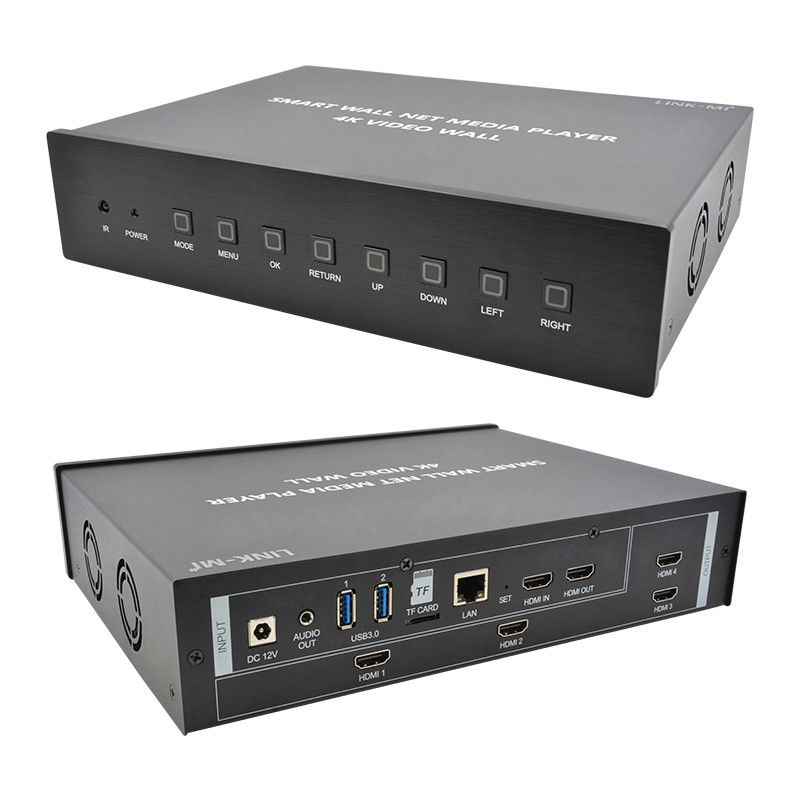 حاسوب حائط فيديو HDMI 2X2 4K لاعب الوسائط معالج حائط التلفزيون لـ 4 أجهزة تلفزيون