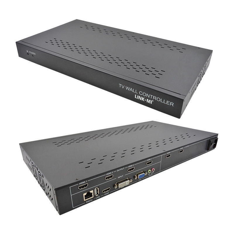 6 قنوات حاسوب حائط فيديو HDMI 2X3 حاسوب حائط LED لـ 6 أجهزة تلفزيون