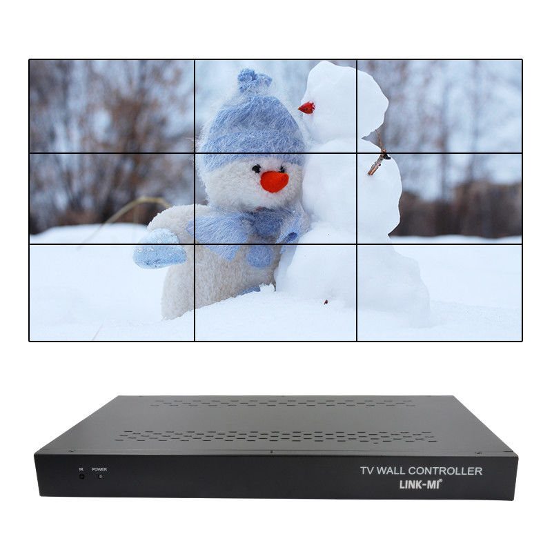 9 قنوات حاسوب حائط فيديو HDMI 3X3 زوم ترجمة حاسوب عرض متعدد للإعلانات
