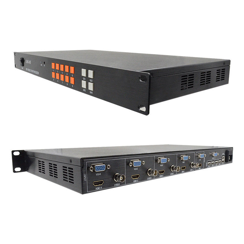 4In 1Out HD HDMI Multi Viewer Synthesizer VGA CVBS HDMI 4x1 رباعي متعدد المشاهدين