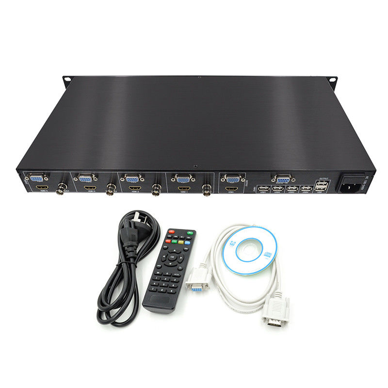 4In 1Out HD HDMI Multi Viewer Synthesizer VGA CVBS HDMI 4x1 رباعي متعدد المشاهدين