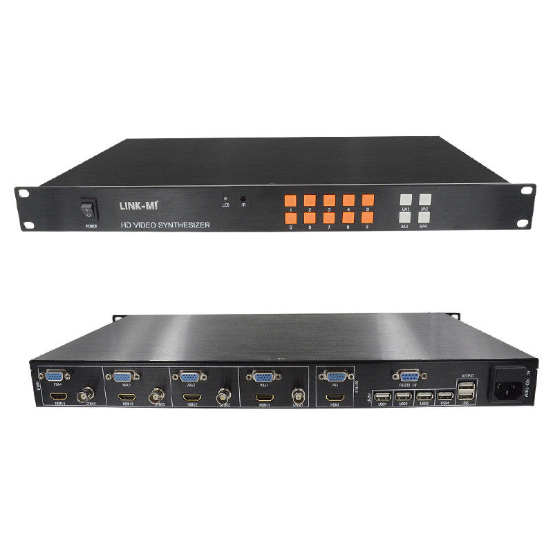 4In 1Out HD HDMI Multi Viewer Synthesizer VGA CVBS HDMI 4x1 رباعي متعدد المشاهدين