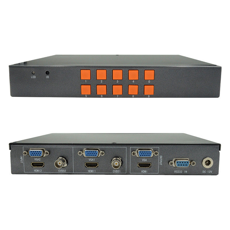PIP POP 4k 60hz HDMI Switcher 2x1 Multiviewer أي صورة تكبير في / خارج 1080P