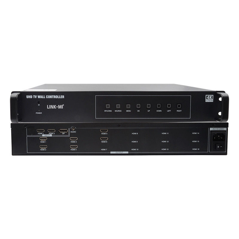 2X3 حاسوب حائط فيديو HDMI 4K 1X4 1X3 1X2 معالج حائط تلفزيوني لـ 6 شاشات