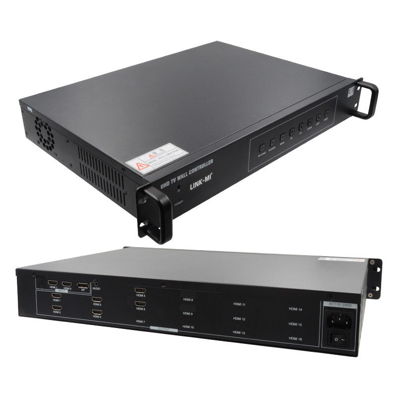 2X3 حاسوب حائط فيديو HDMI 4K 1X4 1X3 1X2 معالج حائط تلفزيوني لـ 6 شاشات