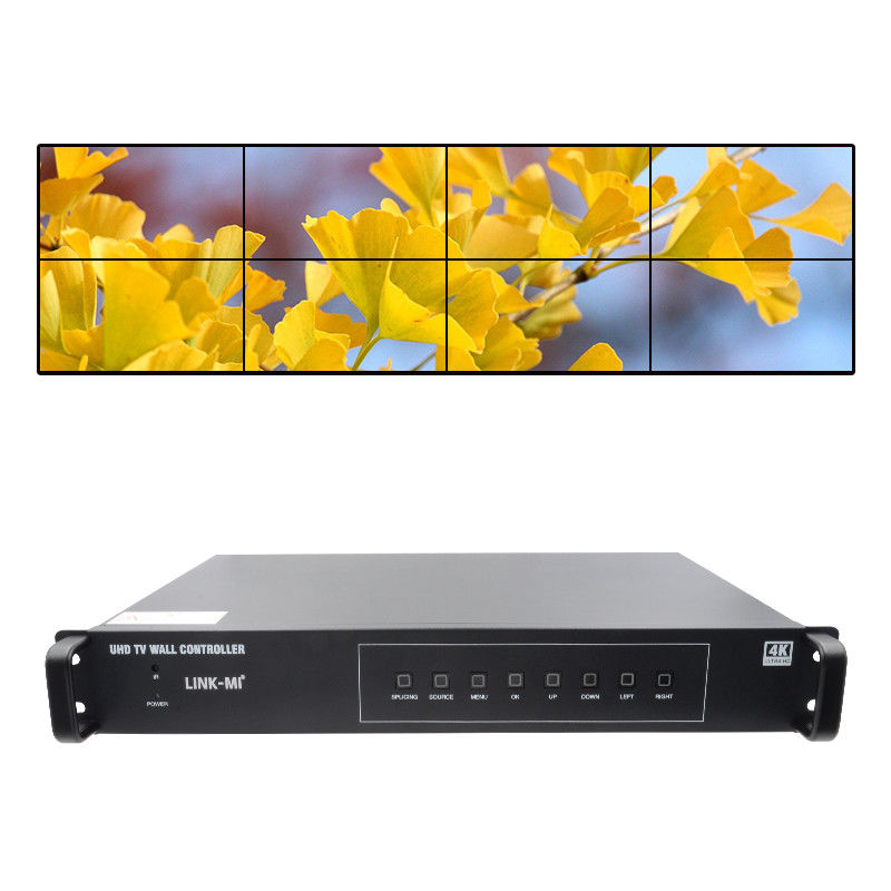 2X4 التلفزيون حاسوب حائط HDMI 4K 60Hz 2X3 معالج حائط فيديو 2X2 لـ 8 وحدات عرض