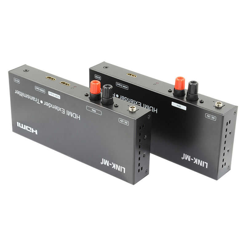DTV HDTV AV عبر IP 1080P HDMI Extender عبر كابل 600M AV عبر كابل Cat5e / 6