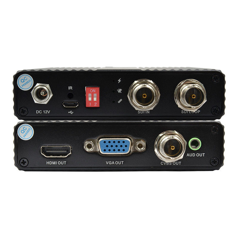 CVBS SDI إلى محول HDMI جميع Cvbs إلى HDMI SDI إلى محول فيديو VGA 75 أوم
