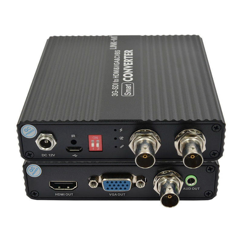CVBS SDI إلى محول HDMI جميع Cvbs إلى HDMI SDI إلى محول فيديو VGA 75 أوم