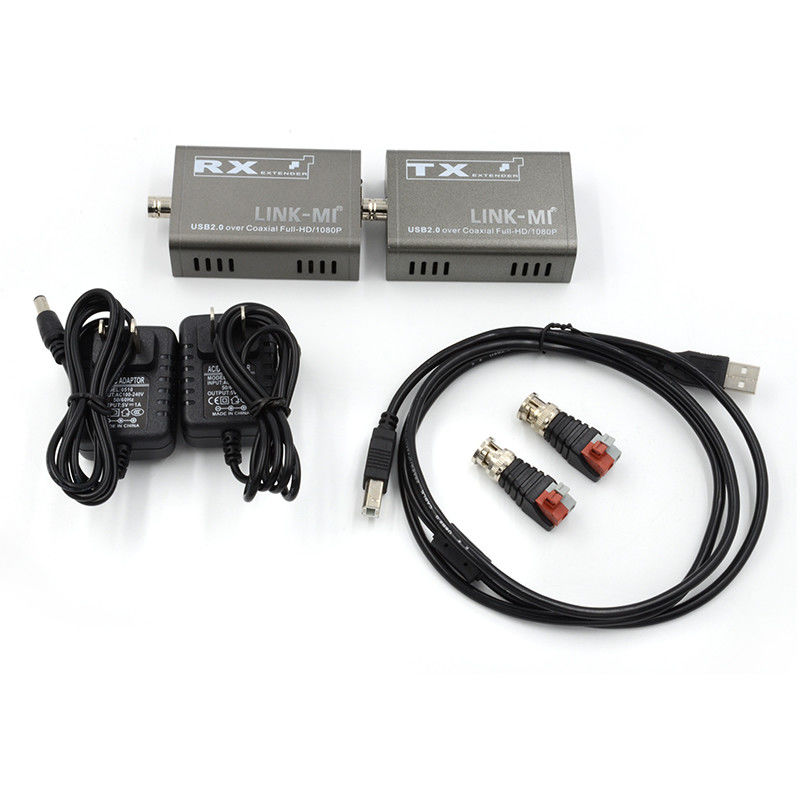50M KVM Extender للكاميرا 1080P USB Extender عبر كابل محوري Kvm عبر الألياف
