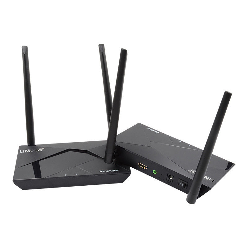 100M HDMI Extender عبر اللاسلكي مع دعم Loop Out 1080P 60Hz YUV 4:4أربعة ثمانية