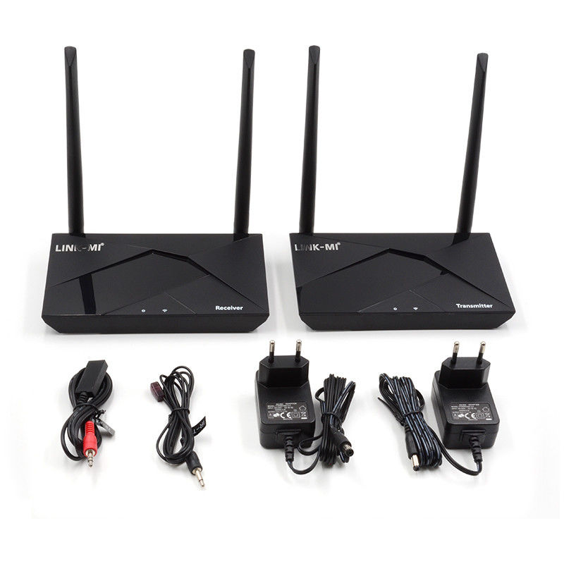 100M HDMI Extender عبر اللاسلكي مع دعم Loop Out 1080P 60Hz YUV 4:4أربعة ثمانية