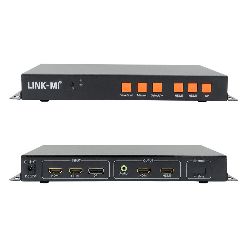 شاشة الهاتف وحدة تحكم حائط فيديو HDMI 90 180 270 درجة دوران معالج HDMI متعدد النوافذ