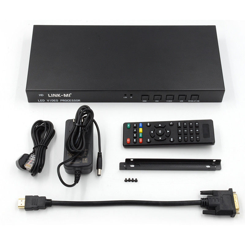 3A 4 في 1 خارج معالج شاشة LED HDMI تحكم حائط الفيديو LED