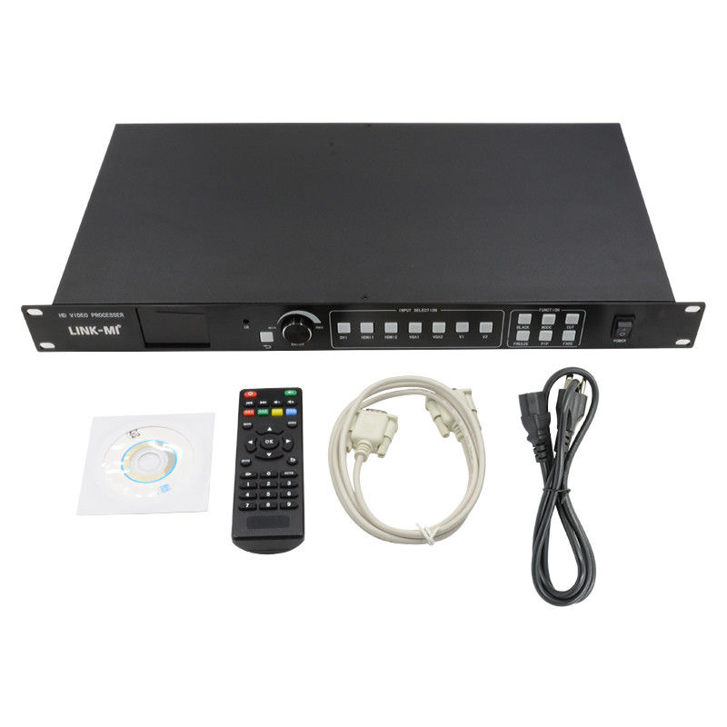 480i/P 576i/P حاسوب حائط فيديو HDMI 7 في 3 خارج معالج فيديو LED
