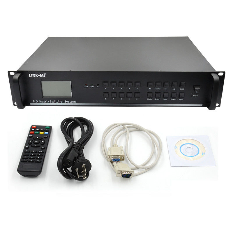 4K الفيديو الصوت المصفوفة 8X8 HDMI المصفوفة نظام التبديل RS232 TCP/IP التحكم عن بعد