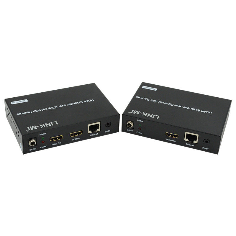 120M AV HDMI عبر IP POE Extender دعم POE RS232 فيديو HDMI Extender
