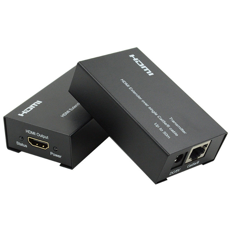 1080i SDI Extender 50m HDMI عبر Cat6 Cat5eCable مع دعم وظيفة EDID 1080P