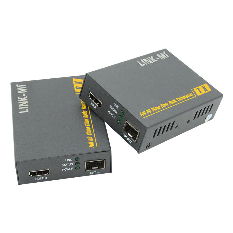 2km HDMI Fiber Optic Extender دعم 3D 4K EDID Video Extender عبر الألياف