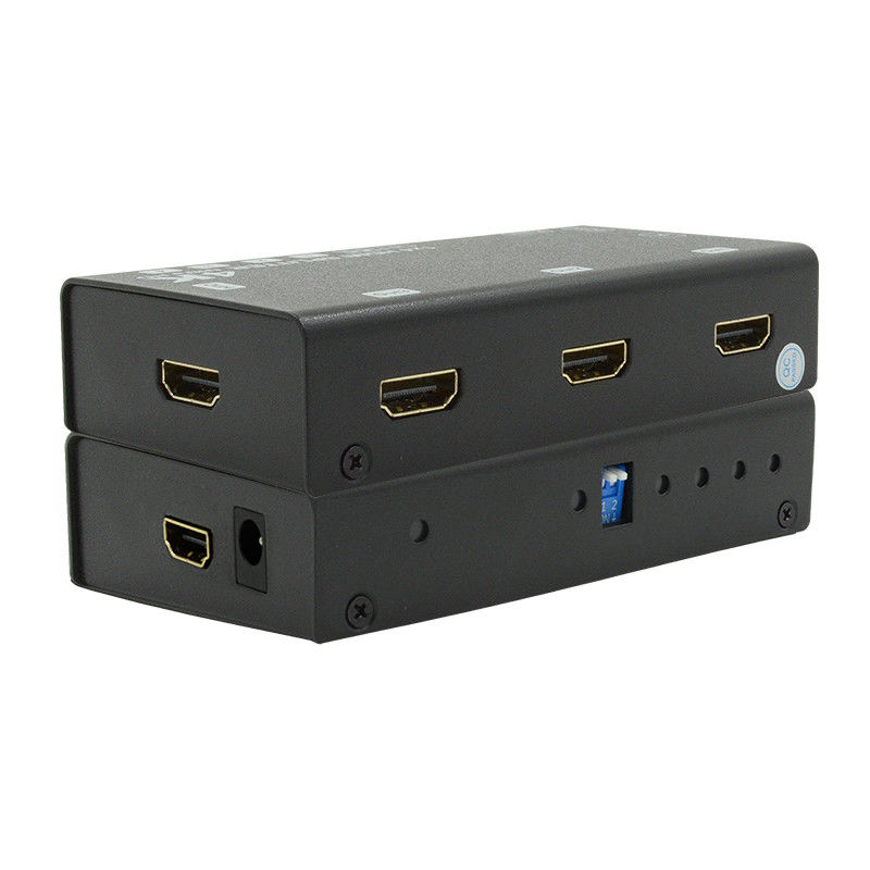 1X4 شريط الفيديو HDMI 4k 60Hz شريط الفيديو AV دعم 3D EDID لأربعة أجهزة تلفزيون Ultra HD