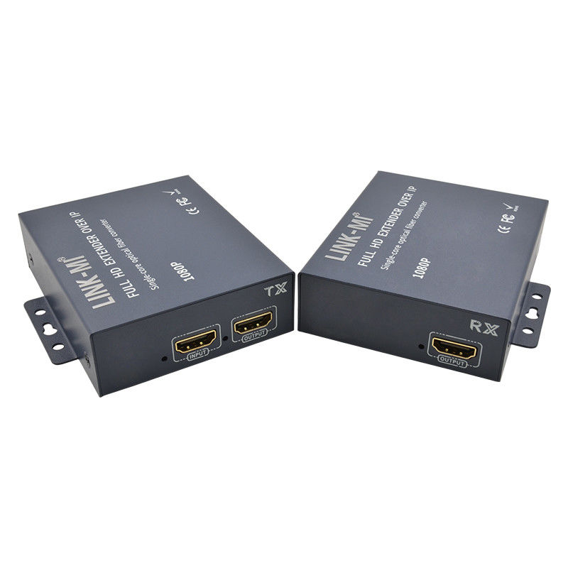 20 كيلومتر إضافية HDMI عبر الألياف مع حلقه خارجية لـ 1080P SC / FC Fiber Module
