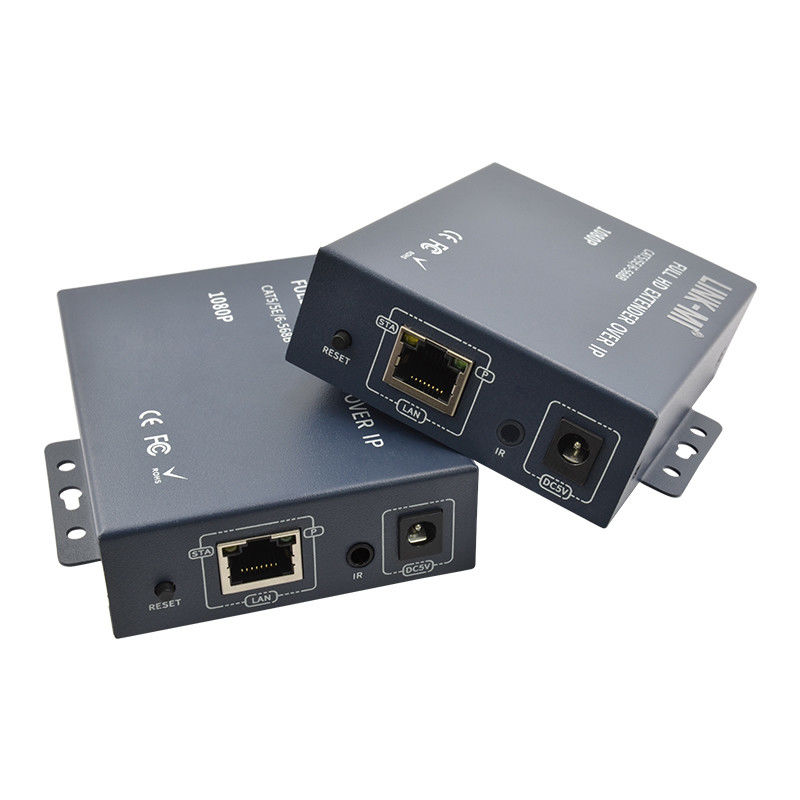 200M الموسع HDMI عبر TCP / IP 1080P دعم نقطة إلى نقطة إلى نقطة متعددة