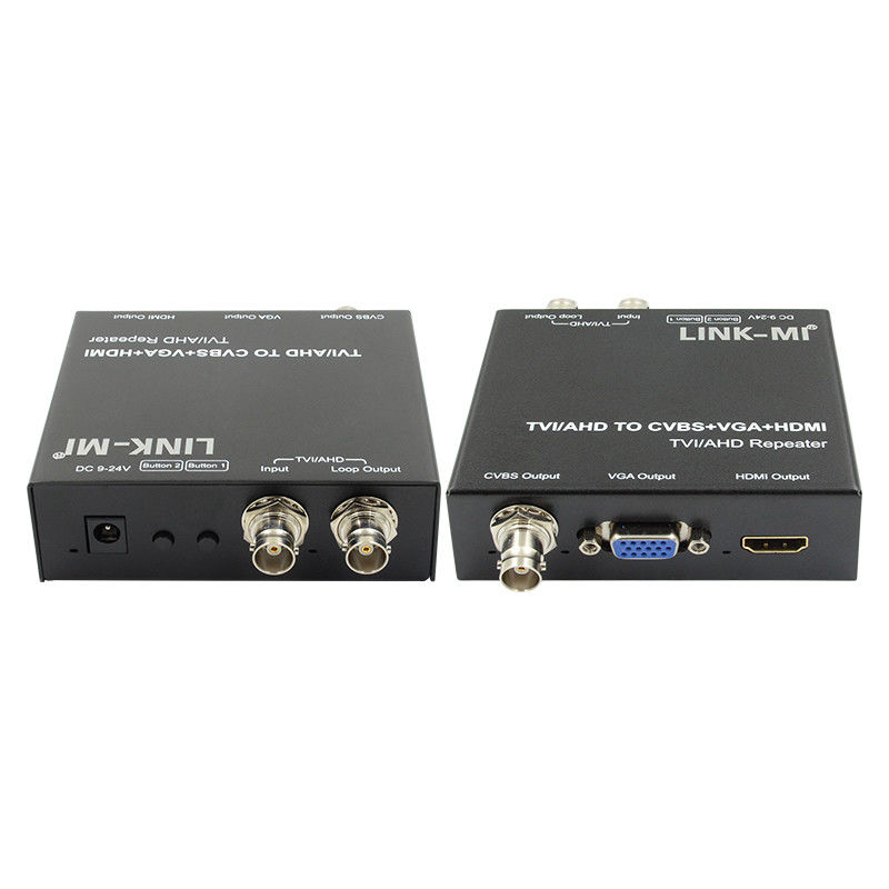 720P 60Hz AHD إلى محول HDMI TVI CVI إلى HDMI CVBS محول فيديو VGA