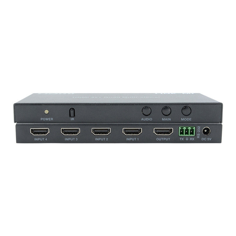 أداء عالي HDMI 4x1 Quad Multi Viewer HDMI 1.4b HDCP 1.4 و DVI متوافق