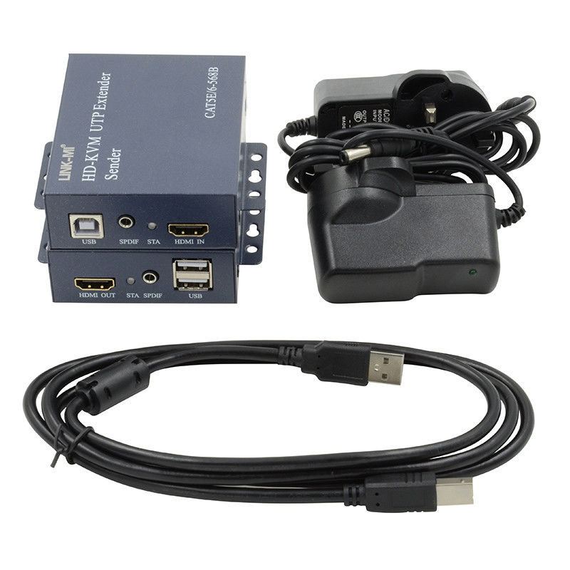 HD-KVM 200m HDMI Extender دعم دقة الفيديو تصل إلى 1920 × 1080 60Hz