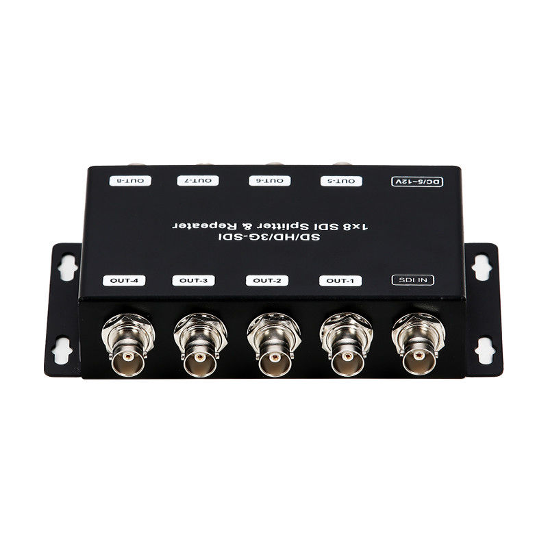 LM-SDI-108B 1 إلى 8 SD / HD / 3G-SDI مكبر التوزيع المتكرر مع 75 ohm الانسداد