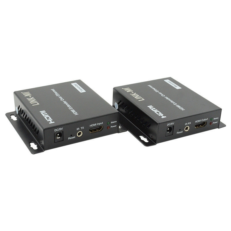 120M AV عبر IP H.264 مكشف لنقل الصوت والفيديو الموثوق به عبر TCP / IP مع مدخل 1x HDBT