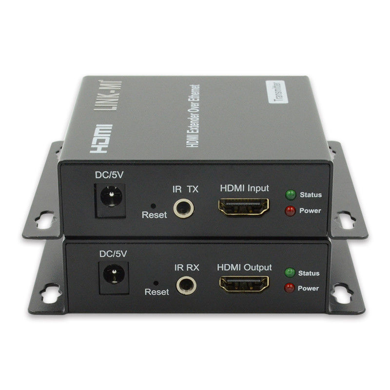 120M AV عبر IP H.264 مكشف لنقل الصوت والفيديو الموثوق به عبر TCP / IP مع مدخل 1x HDBT